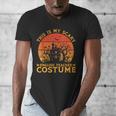 English Teacher Matching This Is My Scary Halloween Costume Men's V-Neck T-Shirt, English Teacher Gifts, funny design