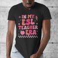 In My Esl Teacher Era Back To School ESL Teacher Groovy Men's V-Neck T-Shirt, Esl Teacher Gifts, Groovy Teacher Gifts, funny design In My Esl Teacher Era Back To School ESL Teacher Groovy Men's V-Neck T-Shirt, Esl Teacher Gifts, Groovy Teacher Gifts, funny design