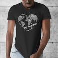 ESL Teacher ESOL Student Cute Heart Shape English Teacher Men's V-Neck T-Shirt, Esl Teacher Gifts, English Teacher Gifts, funny design ESL Teacher ESOL Student Cute Heart Shape English Teacher Men's V-Neck T-Shirt, Esl Teacher Gifts, English Teacher Gifts, funny design