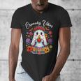 Espooky Vibes Maestra Halloween Spanish Mexican Teacher Men's V-Neck T-Shirt, funny design Espooky Vibes Maestra Halloween Spanish Mexican Teacher Men's V-Neck T-Shirt, funny design