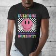 Everyone Communicates Differently Autism Awareness Teacher Men's V-Neck T-Shirt, funny design Everyone Communicates Differently Autism Awareness Teacher Men's V-Neck T-Shirt, funny design