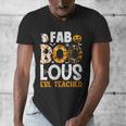 Faboolous ESL ESOL Teacher Spooky Teacher Halloween Costume For Men Women Men's V-Neck T-Shirt, Esl Teacher Gifts, funny design