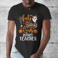Faboolous INFANT Teacher Halloween Men's V-Neck T-Shirt, funny design