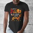 Lets Fall In Love With PE Teacher Thanksgiving Men's V-Neck T-Shirt, Pe Teacher Gifts, funny design Lets Fall In Love With PE Teacher Thanksgiving Men's V-Neck T-Shirt, Pe Teacher Gifts, funny design