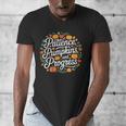 Fall Special Education Teacher Pumpkin Autumn Halloween Men's V-Neck T-Shirt, funny design
