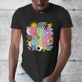 Field Day Fun Day Let The Games Begin Field Trip Teacher Kid Men's V-Neck T-Shirt, funny design Field Day Fun Day Let The Games Begin Field Trip Teacher Kid Men's V-Neck T-Shirt, funny design