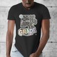 First Day Of Fifth Grade Composition Notebook Teacher Men's V-Neck T-Shirt, First Grade Teacher Gifts, funny design