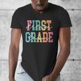 First Grade Dream Team Back To School 1st Grade Teacher Men's V-Neck T-Shirt, First Grade Teacher Gifts, funny design