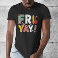 Fri Yay Teacher Happy Friday Friyay Weekend Back To School Men's V-Neck T-Shirt, funny design Fri Yay Teacher Happy Friday Friyay Weekend Back To School Men's V-Neck T-Shirt, funny design