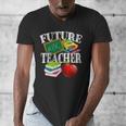 Future Teacher With Canyon And Book Teacher Men Women Girls Kids Men's V-Neck T-Shirt, Future Teacher Gifts, funny design