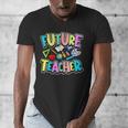 Future Teacher Kid's Career Men's V-Neck T-Shirt, Future Teacher Gifts, funny design
