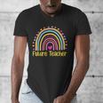 Future Teacher Rainbow Men's V-Neck T-Shirt, Future Teacher Gifts, funny design Future Teacher Rainbow Men's V-Neck T-Shirt, Future Teacher Gifts, funny design