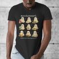 Ghosts Halloween Montessori Teacher Educator Costume Men's V-Neck T-Shirt, funny design Ghosts Halloween Montessori Teacher Educator Costume Men's V-Neck T-Shirt, funny design