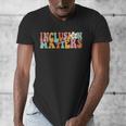 Gnoovy Vintage Inclusion Matters Special Education Teacher Men's V-Neck T-Shirt, funny design