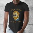 Go Hard Or Go Home Art Teacher Men's V-Neck T-Shirt, funny design
