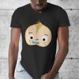 Good Egg Teacher Halloween Costume Group The Cool Bean Men's V-Neck T-Shirt, funny design