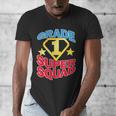 Grade 1 Super Squad Superhero Teacher Team Men's V-Neck T-Shirt, Super Teacher Gifts, funny design