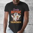 Groovy Faboolous Spooky Music Teacher Halloween Men Women Men's V-Neck T-Shirt, Groovy Teacher Gifts, funny design Groovy Faboolous Spooky Music Teacher Halloween Men Women Men's V-Neck T-Shirt, Groovy Teacher Gifts, funny design