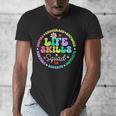 Groovy Life Skills Squad Teacher Special Ed SPED Team Crew Men's V-Neck T-Shirt, Groovy Teacher Gifts, funny design