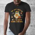 Halloween You Can't Scare Me I Teach Middle School Teacher Men's V-Neck T-Shirt, funny design Halloween You Can't Scare Me I Teach Middle School Teacher Men's V-Neck T-Shirt, funny design