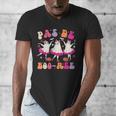 Halloween Dance Teacher Pas De Boo-Ree Ghost Ballet Dancer Men's V-Neck T-Shirt, funny design
