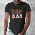 Halloween Ghost Teachers Teaching My Boos Costume Women Men Men's V-Neck T-Shirt, funny design Halloween Ghost Teachers Teaching My Boos Costume Women Men Men's V-Neck T-Shirt, funny design