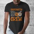 Halloween Kindergarten Boo Crew Kinder Teacher Student Men's V-Neck T-Shirt, funny design Halloween Kindergarten Boo Crew Kinder Teacher Student Men's V-Neck T-Shirt, funny design
