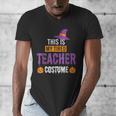 Halloween Teachers This Is My Tired Teacher Costume Men's V-Neck T-Shirt, funny design Halloween Teachers This Is My Tired Teacher Costume Men's V-Neck T-Shirt, funny design