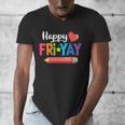 Happy Fri-Yay Friday Lovers Fun Teacher Life Weekend Men's V-Neck T-Shirt, funny design Happy Fri-Yay Friday Lovers Fun Teacher Life Weekend Men's V-Neck T-Shirt, funny design
