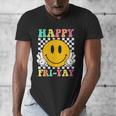 Happy Fri-Yay Teacher Friday Weekend School Men's V-Neck T-Shirt, funny design