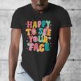 Happy To See Your Face Teacher Disco Ball Back To School Men's V-Neck T-Shirt, funny design