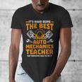 Hard Being The Best Auto Mechanics Teacher For Men Women Kids Men's V-Neck T-Shirt, funny design Hard Being The Best Auto Mechanics Teacher For Men Women Kids Men's V-Neck T-Shirt, funny design