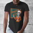 Haunted By 6-7 Six Seven 67 Math Teacher Halloween Skeleton Men's V-Neck T-Shirt, funny design Haunted By 6-7 Six Seven 67 Math Teacher Halloween Skeleton Men's V-Neck T-Shirt, funny design