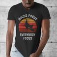 Hocus Pocus Everybody Focus Witch Halloween Teacher Women Men's V-Neck T-Shirt, funny design Hocus Pocus Everybody Focus Witch Halloween Teacher Women Men's V-Neck T-Shirt, funny design