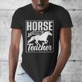 Horse Riding Teacher Rider Lover Equestrian Men Women Kids Men's V-Neck T-Shirt, funny design