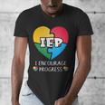 IEP I Encourage Progress Special Education School Teacher Men's V-Neck T-Shirt, funny design IEP I Encourage Progress Special Education School Teacher Men's V-Neck T-Shirt, funny design