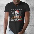I'Ll Just Wait Until It's Quiet Skeleton Teacher Christmas Men's V-Neck T-Shirt, funny design I'Ll Just Wait Until It's Quiet Skeleton Teacher Christmas Men's V-Neck T-Shirt, funny design