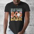 Infant Teacher Boo Crew Ghost Groovy Halloween For Women Men's V-Neck T-Shirt, Groovy Teacher Gifts, funny design Infant Teacher Boo Crew Ghost Groovy Halloween For Women Men's V-Neck T-Shirt, Groovy Teacher Gifts, funny design