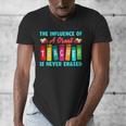 THE INFLUENCE OF A GREAT TEACHER IS NEVER ERASED Teaching For Men Women Girls Kids Men's V-Neck T-Shirt, funny design THE INFLUENCE OF A GREAT TEACHER IS NEVER ERASED Teaching For Men Women Girls Kids Men's V-Neck T-Shirt, funny design