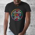 Instructional Coach Squad Teacher Assistant Support Team Men's V-Neck T-Shirt, funny design