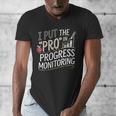 Intervention Teacher Progress Monitoring Intervention Men's V-Neck T-Shirt, funny design Intervention Teacher Progress Monitoring Intervention Men's V-Neck T-Shirt, funny design