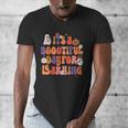 It's A Bootiful Day For Learning Cute Teacher Halloween Men's V-Neck T-Shirt, funny design