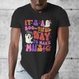 It's a Bootiful Day To Make Music Halloween Music Teacher Men's V-Neck T-Shirt, funny design It's a Bootiful Day To Make Music Halloween Music Teacher Men's V-Neck T-Shirt, funny design