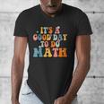 Its A Good Day To Do Math Retro Math Teacher Student Men's V-Neck T-Shirt, funny design Its A Good Day To Do Math Retro Math Teacher Student Men's V-Neck T-Shirt, funny design