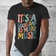 It's A Good Day To Make Music Musician Band Music Teacher Men's V-Neck T-Shirt, funny design It's A Good Day To Make Music Musician Band Music Teacher Men's V-Neck T-Shirt, funny design
