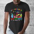 It's A Good-Day To Teach Tiny Humans Pre-K Cat Teacher Lover Men's V-Neck T-Shirt, funny design