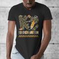 K Is For Kindergarten Teacher Coquette Bow Camo Men's V-Neck T-Shirt, funny design