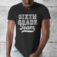 Kids Teacher Sixth Grade Retro Back To School Team 6th Grade Men's V-Neck T-Shirt, funny design Kids Teacher Sixth Grade Retro Back To School Team 6th Grade Men's V-Neck T-Shirt, funny design