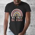 Be Kind ASL Sign Language Deaf SPED Teacher Kids Men Women Men's V-Neck T-Shirt, funny design