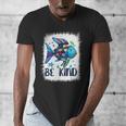 Be Kind Rainbow Fish Teacher Life Back To School Teaching Men Women Men's V-Neck T-Shirt, funny design Be Kind Rainbow Fish Teacher Life Back To School Teaching Men Women Men's V-Neck T-Shirt, funny design